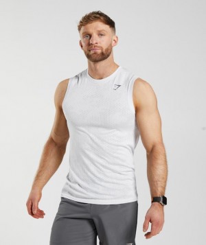 Gymshark Sport Seamless Tank Tanktop Grijs | 37HWAGCOX