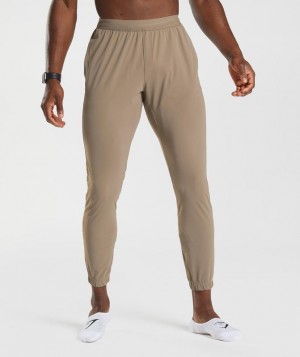 Gymshark Studio Joggers Broek Bruin | 58UVRBTEN