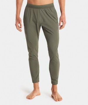 Gymshark Studio Joggers Broek Groen | 95BMUGILJ