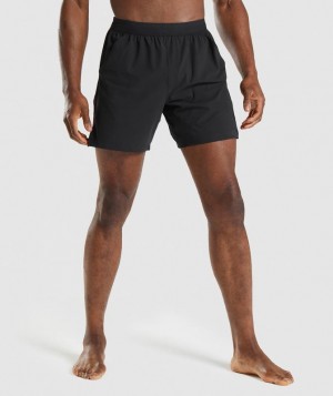 Gymshark Studio Shorts Korte Broek Zwart | 71SNAUCTJ