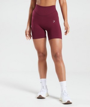 Gymshark Sweat Seamless Shorts Korte Broek Roze | 04YVTMZOH