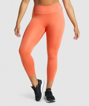 Gymshark Training 7/8 Leggings Leggings Oranje | 10VGNLUSC