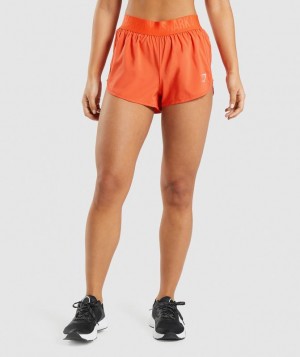 Gymshark Training Loose Fit Shorts Korte Broek Oranje | 17MBQUNZT