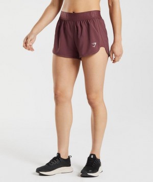 Gymshark Training Loose Fit Shorts Korte Broek Bruin | 82UDLZTEN