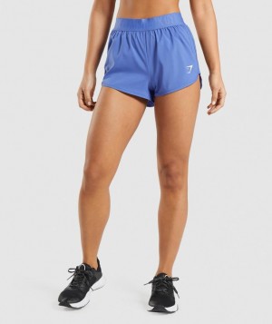 Gymshark Training Loose Fit Shorts Korte Broek Blauw | 56QXNDIUG