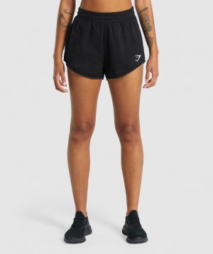 Gymshark Training Sweat Shorts Korte Broek Zwart | 45GNSDLEQ