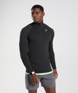 Gymshark Vital 1/4 Zip Pullovers Grijs | 71IXGRVKL