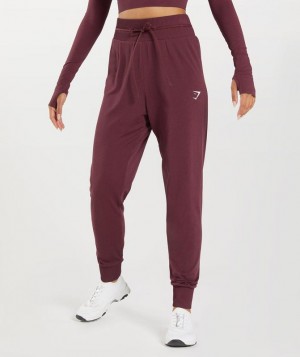 Gymshark Vital Seamless 2.0 Joggers Broek Bordeaux | 27HFQEOUK