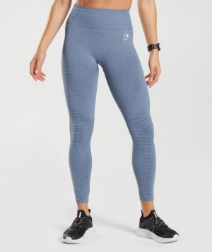 Gymshark Vital Seamless 2.0 Leggings Leggings Blauw | 17GDVUYML