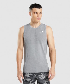 Gymshark Vital Seamless Light Tank Tanktop Grijs | 34TVYBUAK