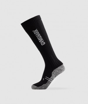 Gymshark Weightlifting Socks Sokken Zwart | 48CISDEWK