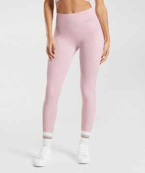 Gymshark Whitney Everyday Pocket Leggings Leggings Roze | 34VWCKTXB