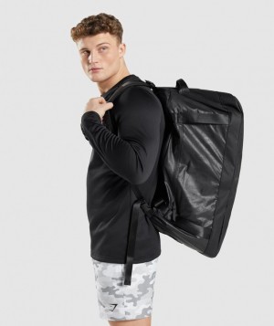 Gymshark X-Series Duffle Bag All Bags Zwart | 19NOYLPRQ