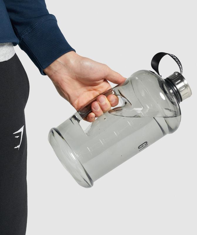 Gymshark 74oz Water Bottle All Bottles Zwart | 54VUOQEJZ