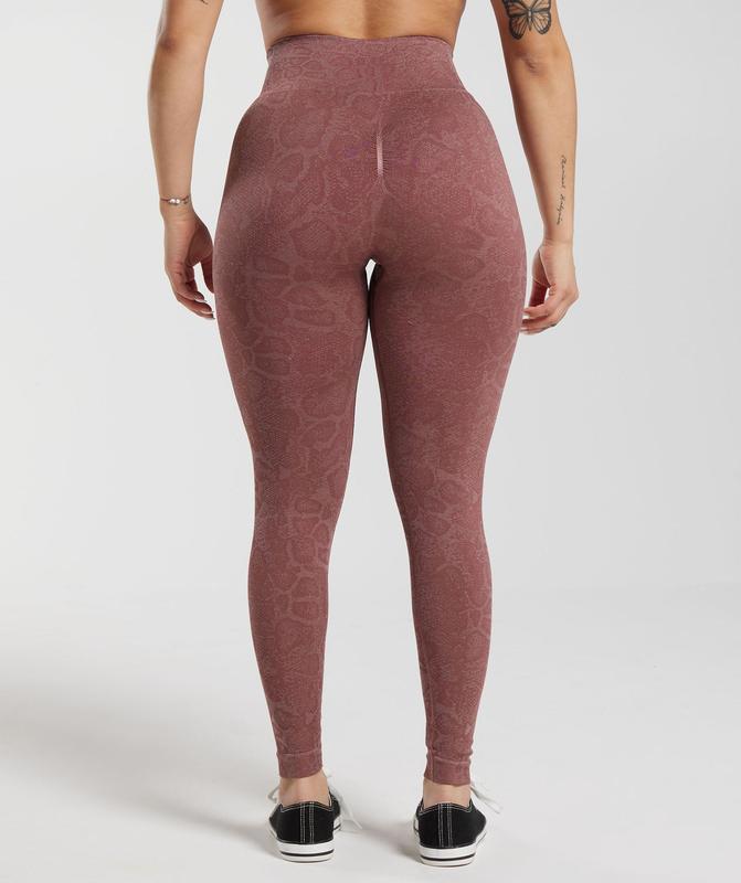 Gymshark Adapt Animal Seamless Leggings Leggings Bruin | 64CKIHOVD