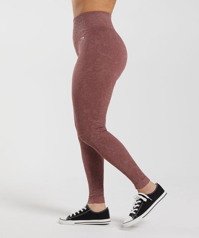 Gymshark Adapt Animal Seamless Leggings Leggings Bruin | 64CKIHOVD