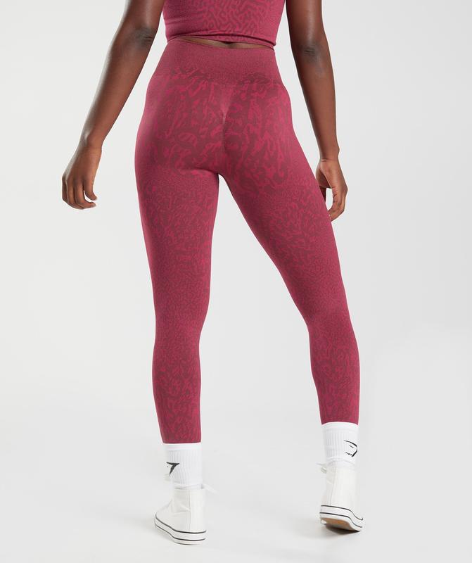 Gymshark Adapt Animal Seamless Leggings Leggings Bruin | 06ONPMGQT