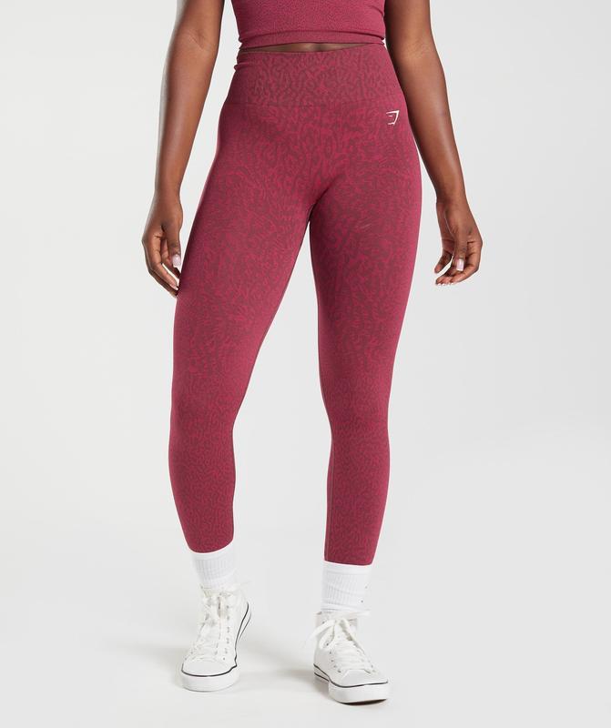 Gymshark Adapt Animal Seamless Leggings Leggings Bruin | 06ONPMGQT