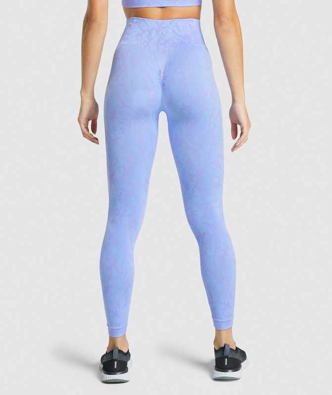 Gymshark Adapt Animal Seamless Leggings Leggings Lichtblauw | 54KMJDBIU