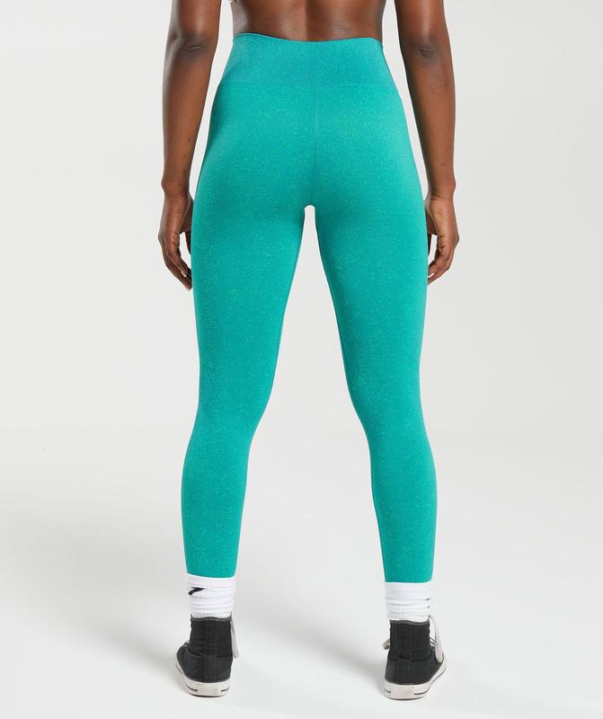 Gymshark Adapt Fleck Seamless Leggings Leggings Groen | 46CUBQPZN