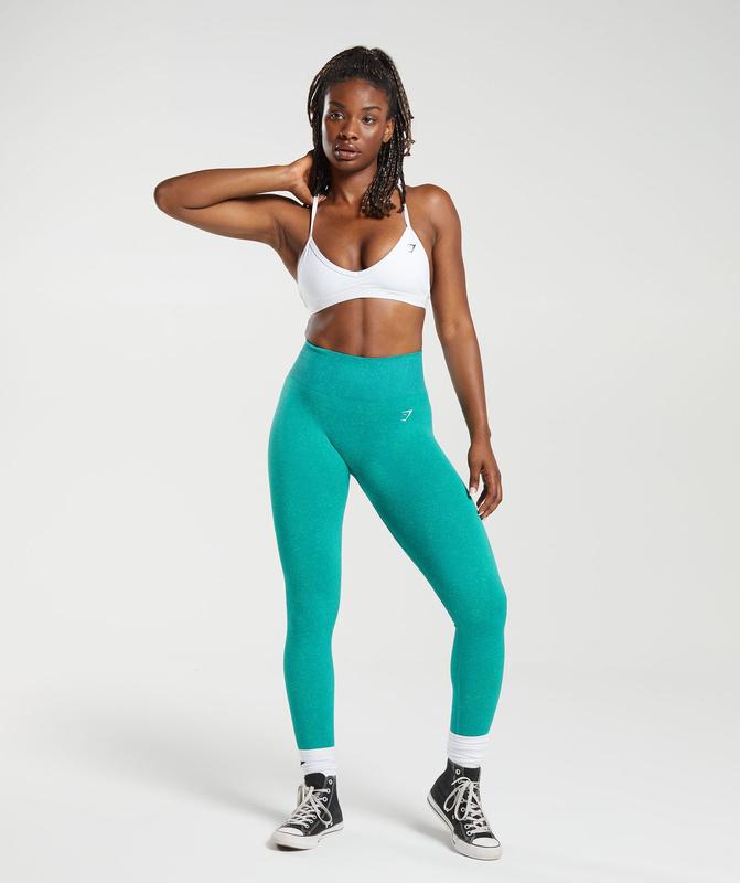 Gymshark Adapt Fleck Seamless Leggings Leggings Groen | 46CUBQPZN