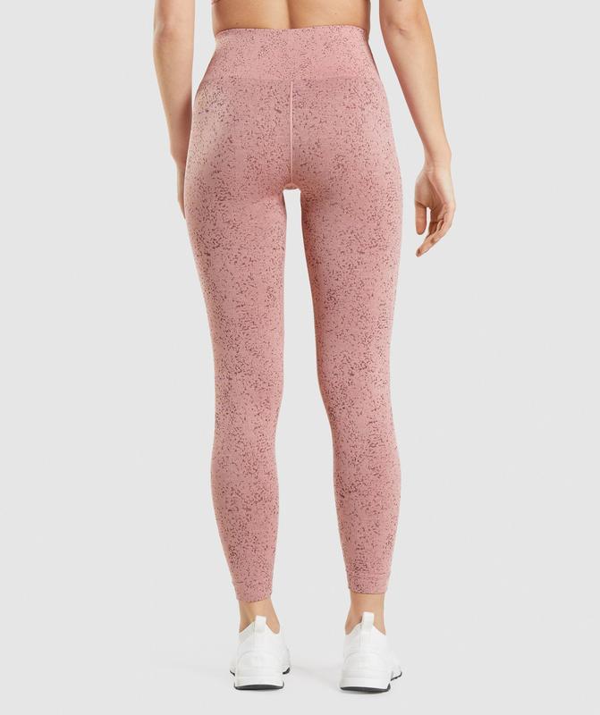 Gymshark Adapt Fleck Seamless Leggings Leggings Roze | 70DMTCHIS