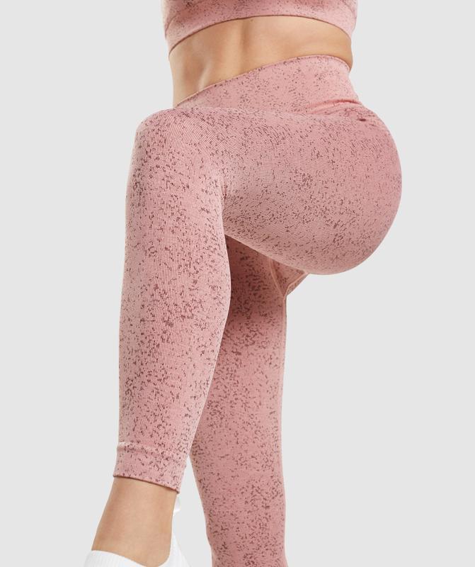 Gymshark Adapt Fleck Seamless Leggings Leggings Roze | 70DMTCHIS