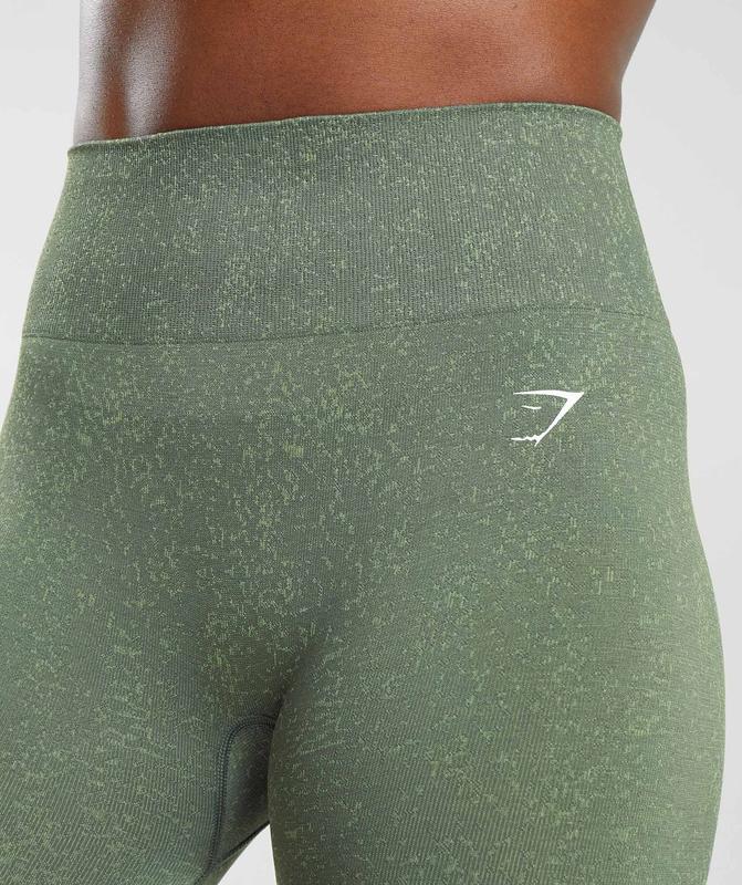 Gymshark Adapt Fleck Seamless Leggings Leggings Groen | 20HXDNKQV