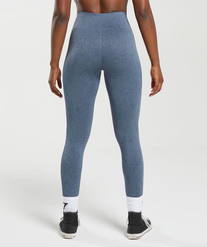 Gymshark Adapt Fleck Seamless Leggings Leggings Blauw | 41TEFDYUH