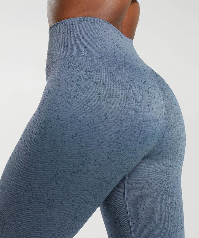 Gymshark Adapt Fleck Seamless Leggings Leggings Blauw | 41TEFDYUH