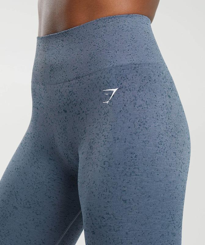 Gymshark Adapt Fleck Seamless Leggings Leggings Blauw | 41TEFDYUH