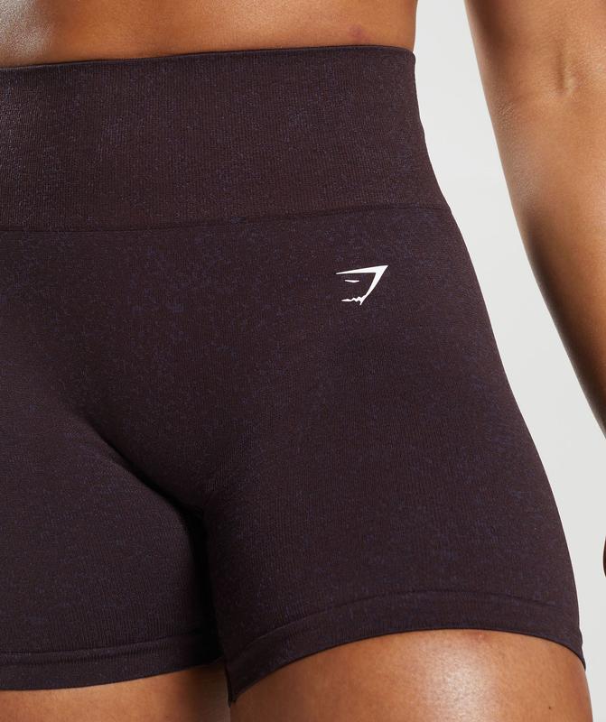 Gymshark Adapt Fleck Seamless Shorts Korte Broek Paars | 15AHBTLRV