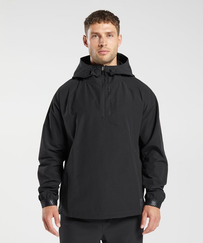 Gymshark Apex Jacket Jackets / Outerwear Zwart | 75YOJXPCR