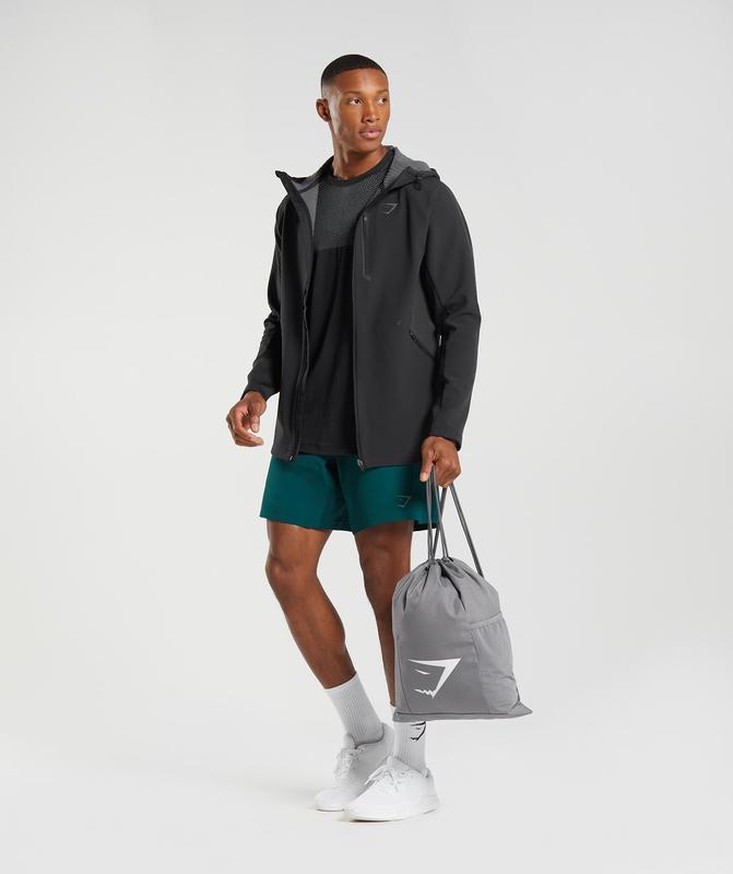 Gymshark Apex Jacket Jackets / Outerwear Zwart | 87AWYFMDR