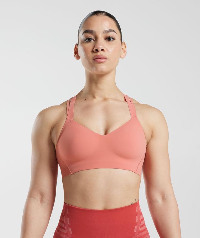 Gymshark Apex Limit Sports Bra Sports Bras Roze | 67TVSJKCF