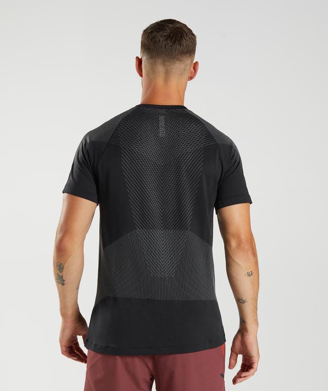 Gymshark Apex Seamless T-Shirt T-Shirts Grijs | 62NFZBMUA