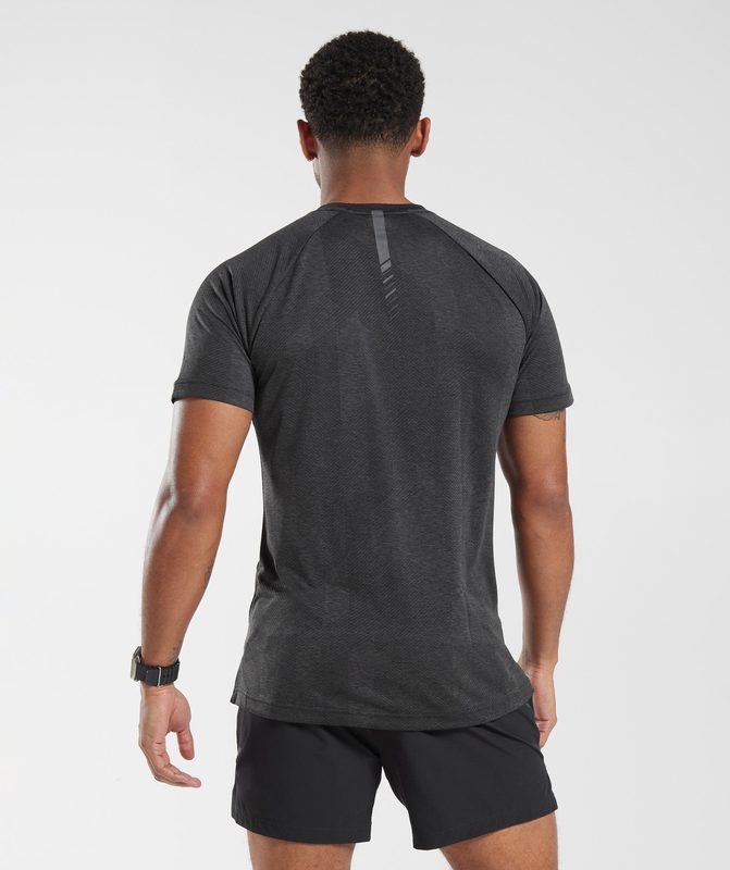 Gymshark Apex T-Shirt T-Shirts Grijs | 52EWRGMCD