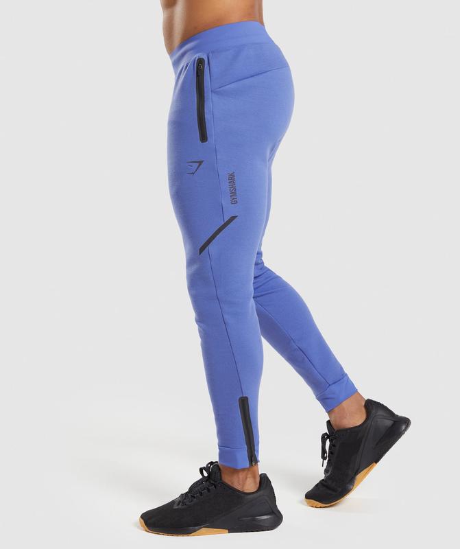 Gymshark Apex Technical Joggers Joggingbroek Blauw | 36VMIUSCY