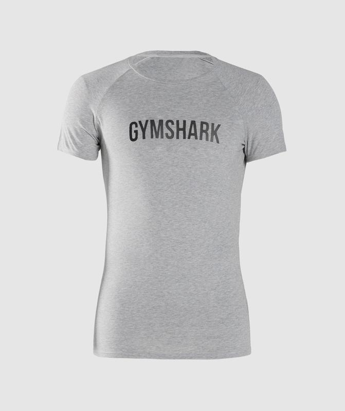 Gymshark Apollo T-Shirt T-Shirts Lichtgrijs | 26DJNSREV