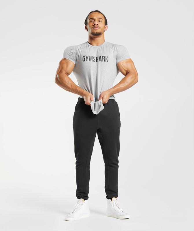 Gymshark Apollo T-Shirt T-Shirts Lichtgrijs | 26DJNSREV