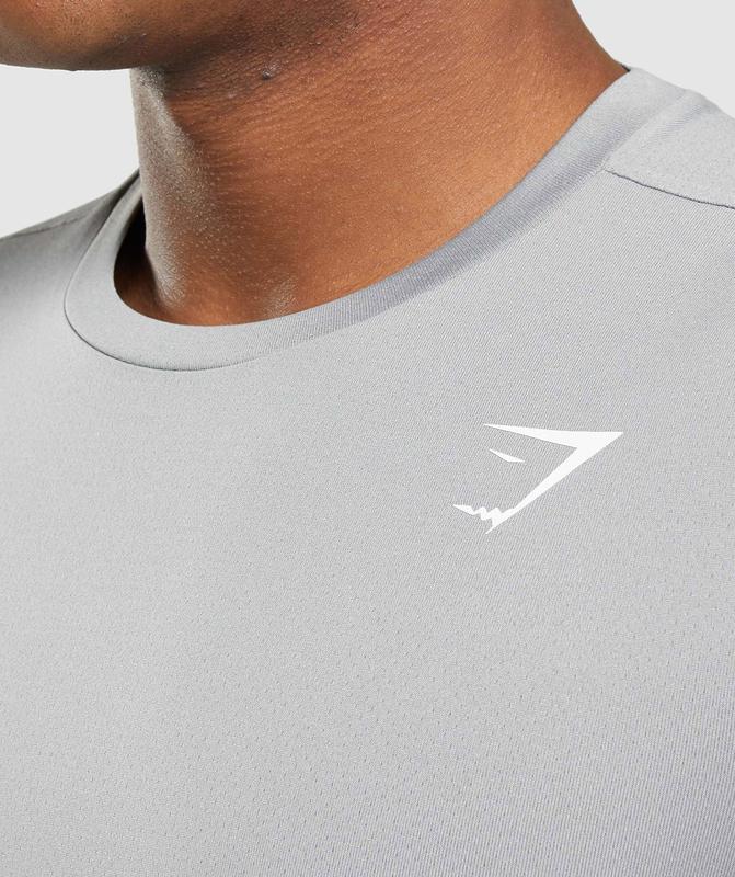 Gymshark Arrival T-Shirt T-Shirts Grijs | 38TZRCGHB