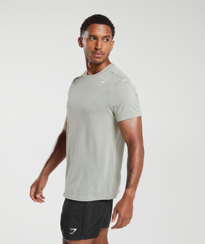 Gymshark Arrival T-Shirt T-Shirts Grijs | 63LVEIWHA