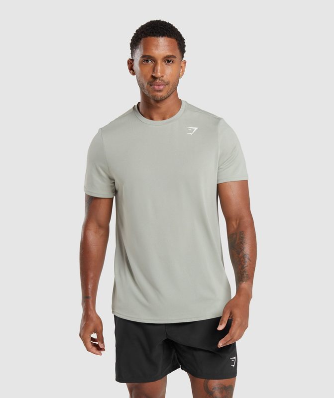 Gymshark Arrival T-Shirt T-Shirts Grijs | 63LVEIWHA