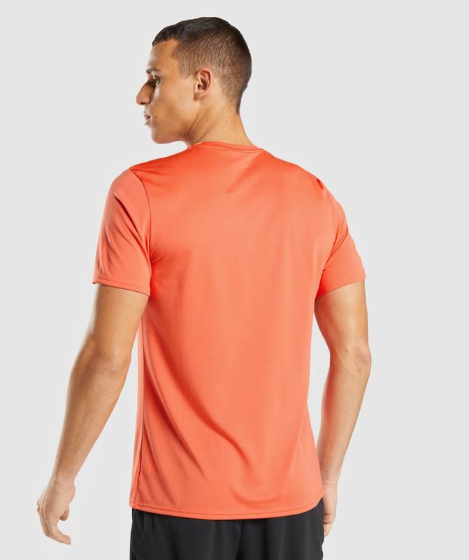 Gymshark Arrival T-Shirt T-Shirts Oranje | 86WDPIFTL