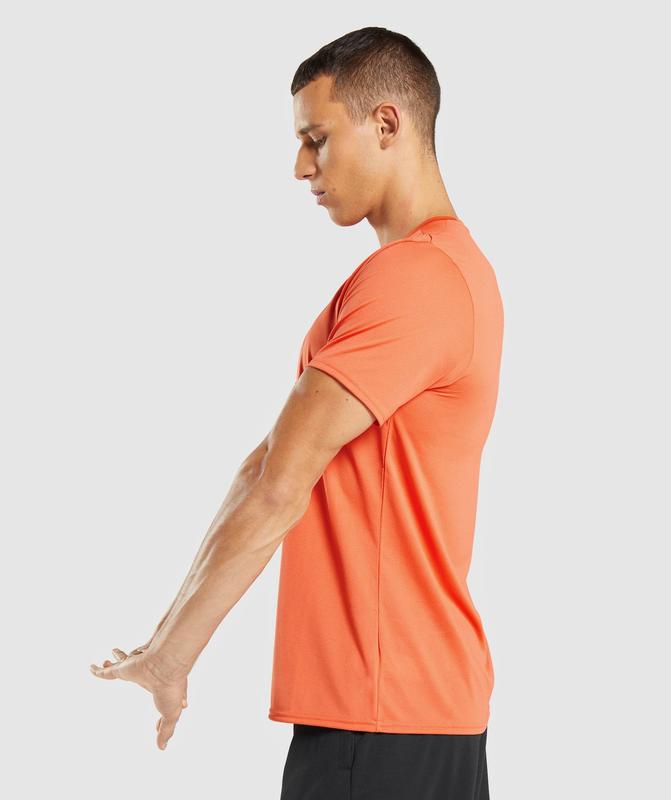 Gymshark Arrival T-Shirt T-Shirts Oranje | 86WDPIFTL