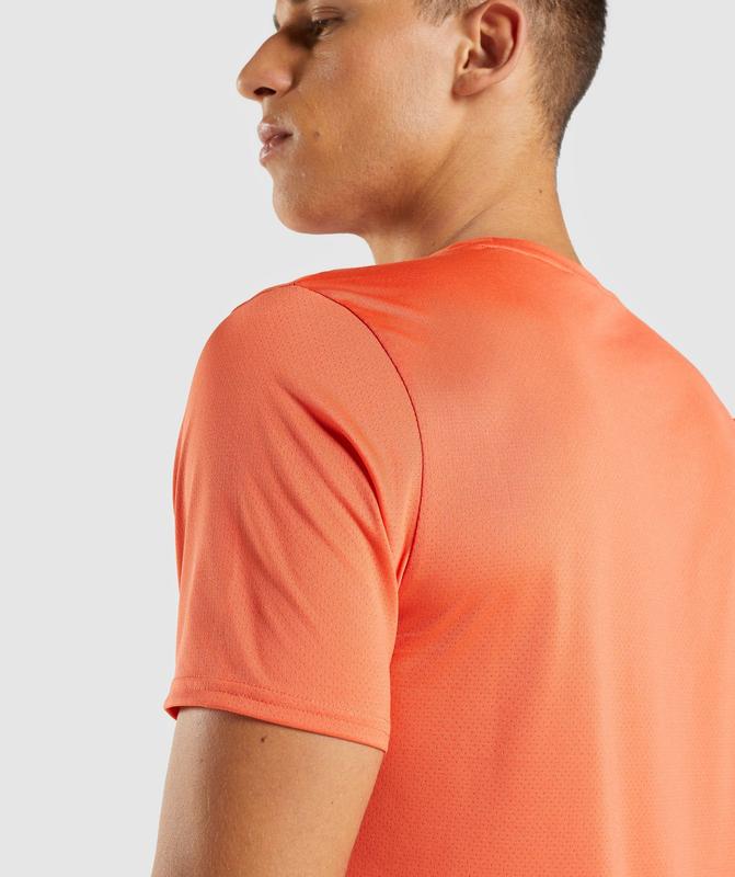 Gymshark Arrival T-Shirt T-Shirts Oranje | 86WDPIFTL