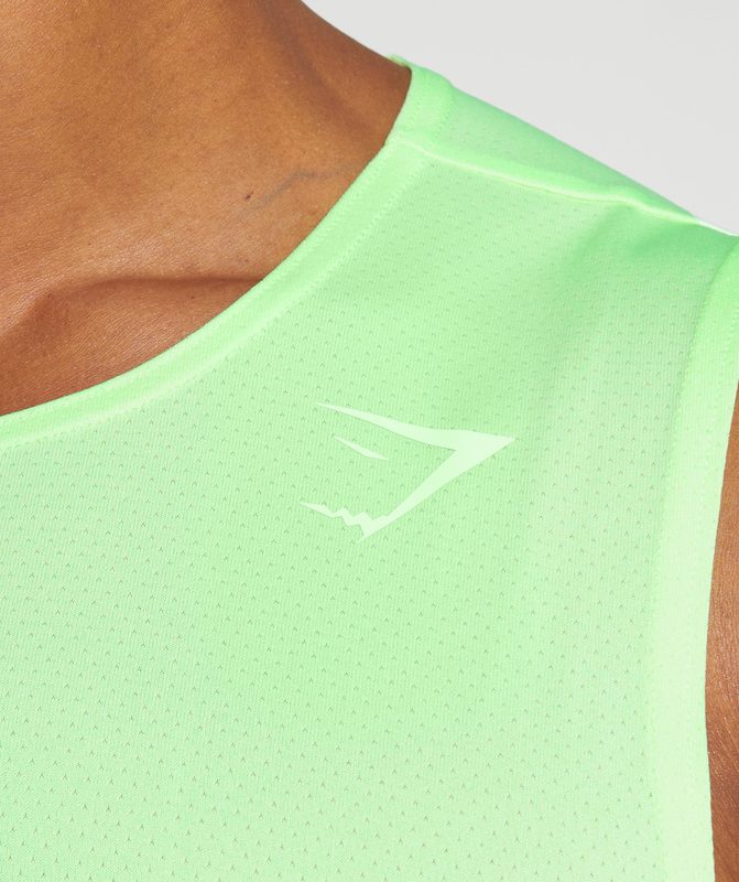 Gymshark Arrival Tank Tanktop Mintgroen | 08XDTMPYL