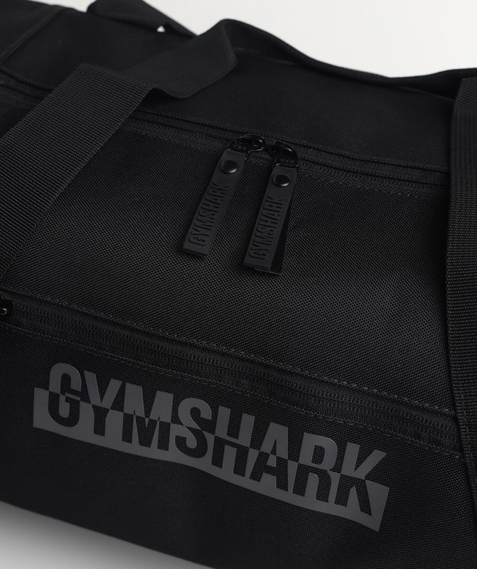 Gymshark Bold Barrel Bag All Bags Zwart | 76ATLSYXV