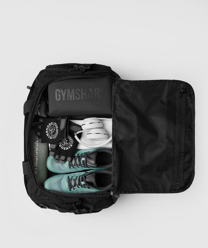 Gymshark Bold Gym Bag All Bags Zwart | 12POVBYGR