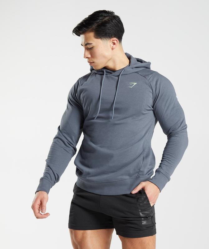 Gymshark Bold Hoodie Hoodies Blauw | 79MSAPNYG